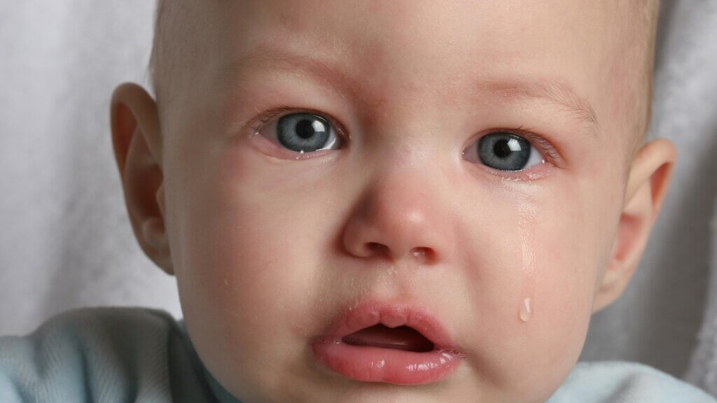 bambino, pianto, lacrime