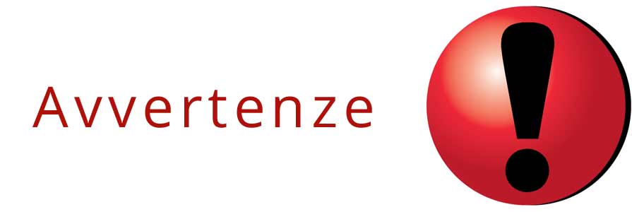 avvertenze