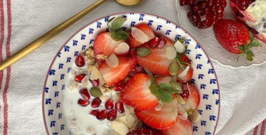 fragole e latte